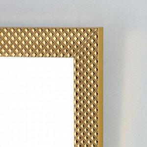 Зеркало настенное, прямоугольное золото 39x69x1,8см