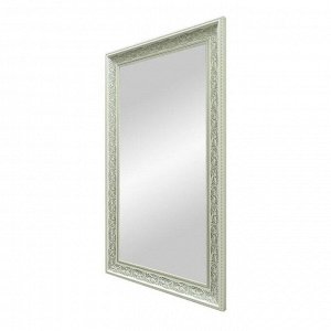 Зеркало «Престиж», настенное белое, 63x110 см
