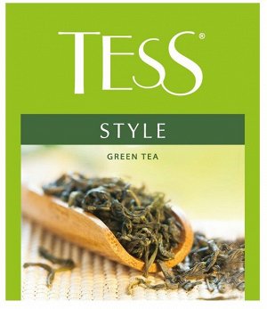 Чай зеленый Tess Style в пакетиках, 100 шт