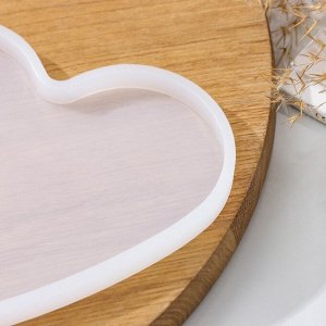 Силиконовый молд Доляна «Сердце», 15x13x1 см