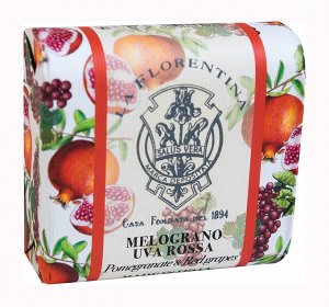 LA FLORENTINA Мыло 245002 Pomegranate & Red Grape 106г.