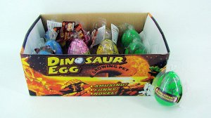 Игрушка растущая Динозавр, в ассорт,в яйце 9*6см