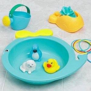 Игрушки для купания,Набор игрушек для игры в ванне «Сладости», 5шт   7733530