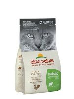 Сухой корм Almo Nature для кошек: Контроль вывода шерсти Курица и рис. 2 кг. Холистик. Италия