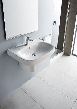 Умывальник Roca Debba 32799500Y, 55х44 см, белый