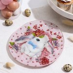 Подставка для яиц 10 ячеек &quot;Цветочный зайка&quot; 24x20,6 см