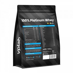 Протеин "100% Platinum Whey" с ванилью VPLab, 750 г