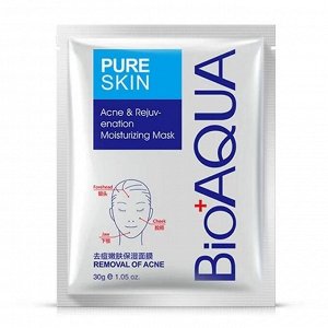 BioAqua/ Тканевая маска анти-акне для проблемной кожи на лице