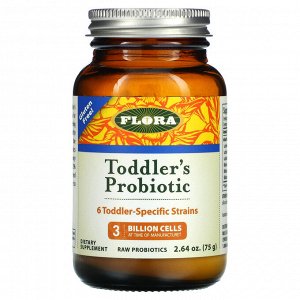 Flora, Пробиотик для малышей, 3 млрд, 75 г (2,64 унции)