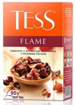 Чай Тесс Tess листовой травяной Flame (чайный напиток), 90 г