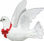 Плакат вырубной &quot;Голубь&quot;
