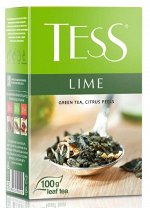 Чай Тесс Tess листовой зеленый Lime, 100 г