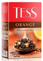 Чай Тесс Tess листовой черный Orange, 100 г