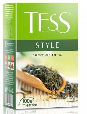 Чай Тесс Tess листовой зеленый Style, 100 г