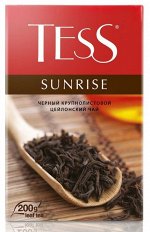 Чай Тесс Tess листовой черный Sunrise, 200 г