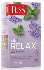 Чай Tess Get Relax чайный напиток с добавками 1.5г х 20шт