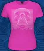 &quot;Waves of glow fluro skull (Светится в темноте и ультрафиолете)&quot;
