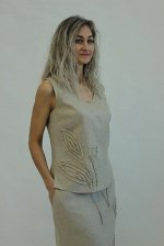 Блуза Лен 100% (цвета в описании!!!)