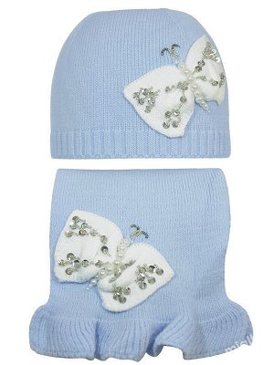 Комплект шапка + шарф