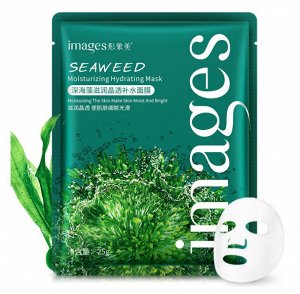 Images SEAWEED/ Увлажняющая тканевая - маска для лица с экстрактом морских водорослей