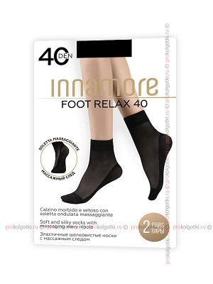 INNAMORE, FOOT RELAX 40 calzino, 2 pairs
