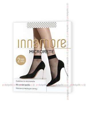 INNAMORE, MICRORETE calzino, 2 pairs