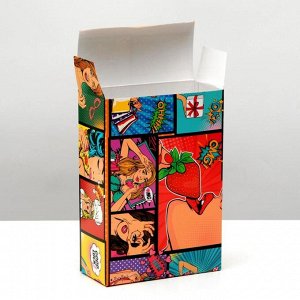 Дарите Счастье Коробка складная «Pop-art 1»