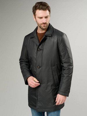 3024-1 M FITS BLACK/ Плащ мужской (утепленный)