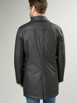 3024-1 M FITS BLACK/ Плащ мужской (утепленный)