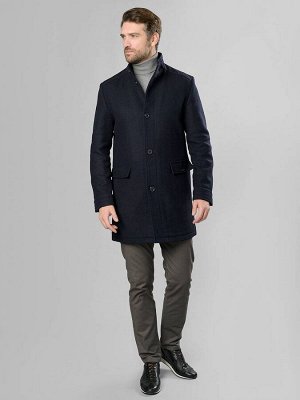 5018 marcus dk navy violet/ пальто мужское