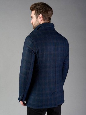 4090-3W M GENEVA FREO NAVY CHECK/ Куртка мужская