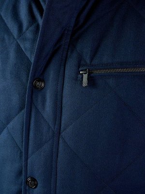 3055 S CORN DK NAVY/ Плащ мужской (утепленный)