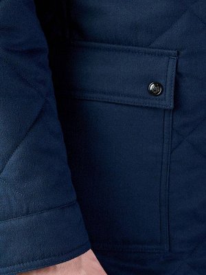 3055 S CORN DK NAVY/ Плащ мужской (утепленный)