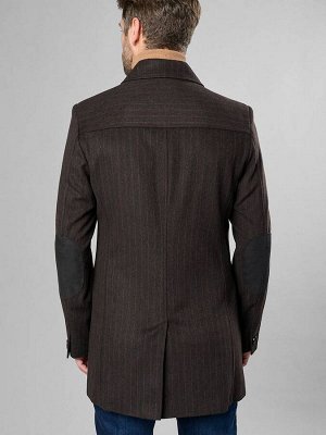5017п royal brown/ пальто мужское