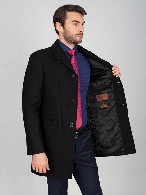 2045у s taddeo black/ пальто мужское