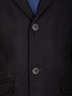 5017 richmond black/ пальто мужское