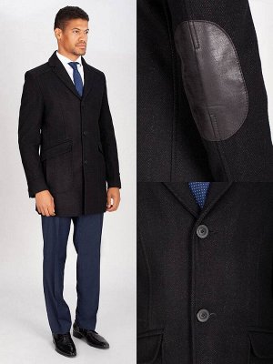 5017 richmond black/ пальто мужское