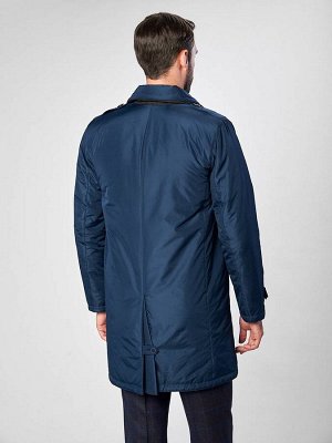 4051L MORETTI NAVY BLACK/ Плащ мужской (утепл.)