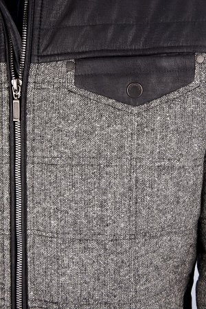 4014 GREY/BLACK / Куртка мужская