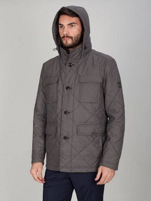 3029 M NORMAN GREY-BLACK/ Куртка мужская