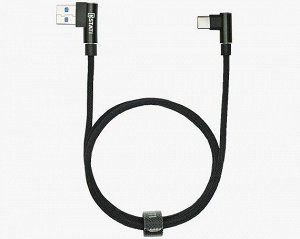 Кабель Kstati KS-003 Type-C - USB черный, 1м recommended