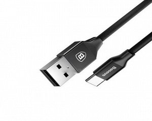 Кабель Baseus Yiven Type-C - USB черный, 3A 1.2м (CATYW-01)