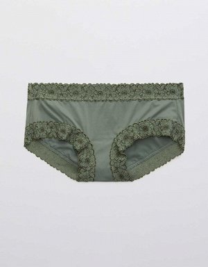 Aerie Sunnie Blossom Lace Boybrief Underwear