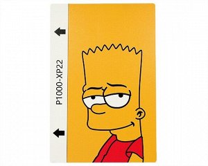 Защитная плёнка текстурная на заднюю часть "Симпсоны" (Барт, XP22)