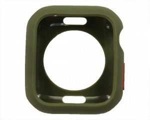 Чехол Watch 4/5/6/SE series 40 мм Mate Case (темно-зеленый)