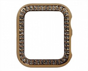 Чехол Watch 4/5/6/SE series 40 мм Crystal (золото)