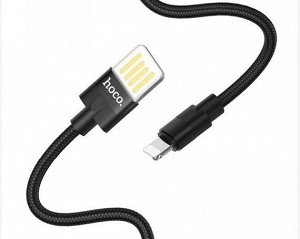 Кабель Hoco U55 Lightning - USB черный