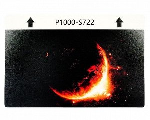 Защитная плёнка текстурная на заднюю часть "Космос" (Планета, S722)