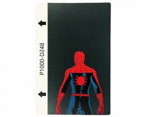 Защитная плёнка текстурная на заднюю часть Супергерои (Человек паук Back, D248), S 120*180mm