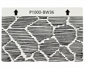 Защитная плёнка текстурная на заднюю часть "Линии" (Зебра, BW36)